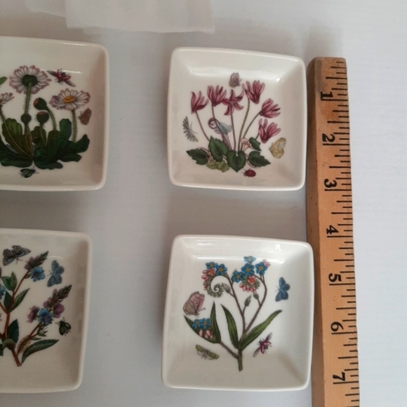*Portmereirion Botonic Garden Mini Dishes Butter Dipper Dish - Picture 9 of 15
